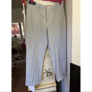 NWT Ralph Lauren Polo Seersucker Pants